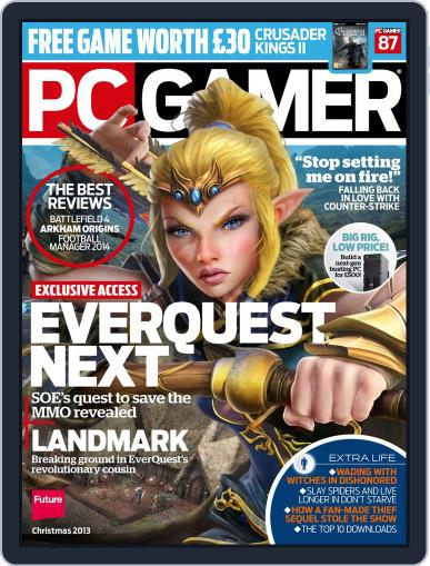 PC Gamer United Kingdom November 20th, 2013 Digital Back Issue Cover
