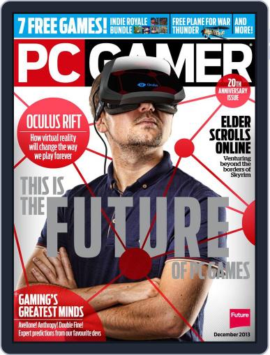 PC Gamer United Kingdom October 23rd, 2013 Digital Back Issue Cover