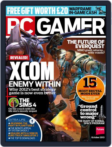 PC Gamer United Kingdom August 28th, 2013 Digital Back Issue Cover