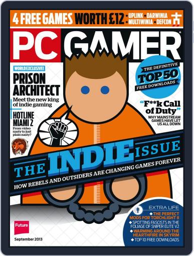 PC Gamer United Kingdom July 31st, 2013 Digital Back Issue Cover