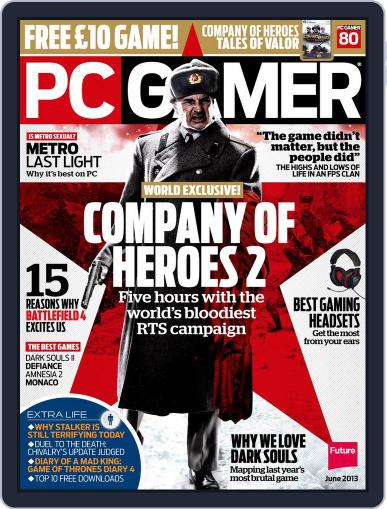 PC Gamer United Kingdom May 8th, 2013 Digital Back Issue Cover
