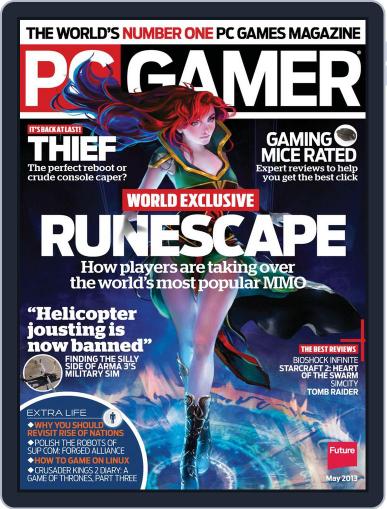 PC Gamer United Kingdom April 8th, 2013 Digital Back Issue Cover