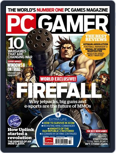 PC Gamer United Kingdom November 12th, 2012 Digital Back Issue Cover