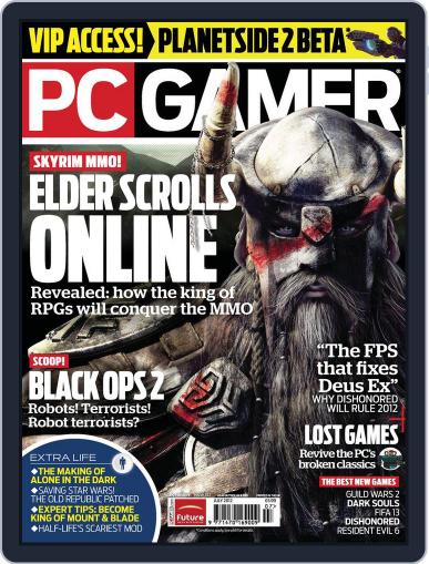 PC Gamer United Kingdom June 7th, 2012 Digital Back Issue Cover