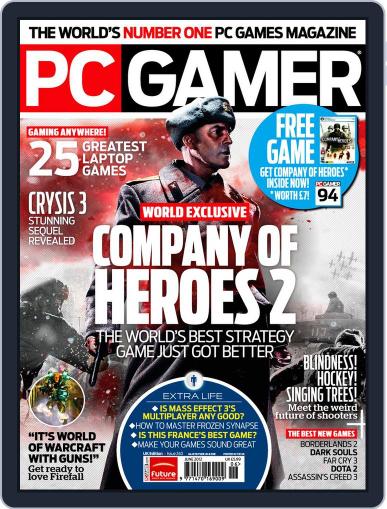 PC Gamer United Kingdom May 14th, 2012 Digital Back Issue Cover