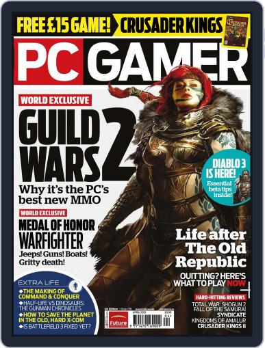 PC Gamer United Kingdom March 19th, 2012 Digital Back Issue Cover
