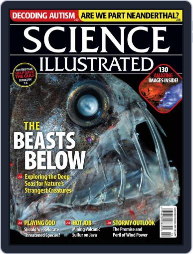 Science Illustrated October 1st, 2010 Digital Back Issue Cover