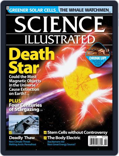Science Illustrated December 16th, 2008 Digital Back Issue Cover