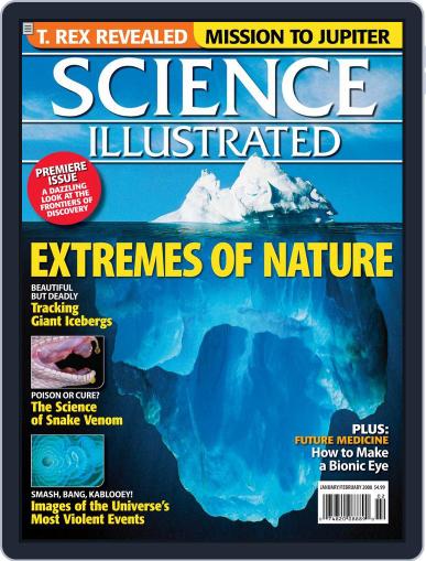 Science Illustrated October 10th, 2008 Digital Back Issue Cover