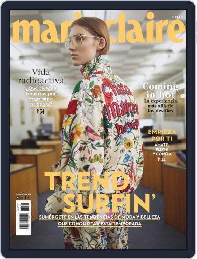 Marie Claire México March 1st, 2019 Digital Back Issue Cover