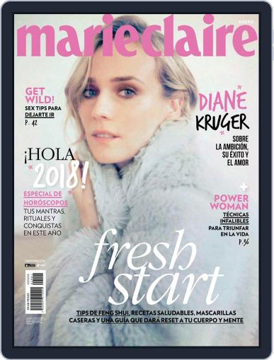 Marie Claire México January 1st, 2018 Digital Back Issue Cover