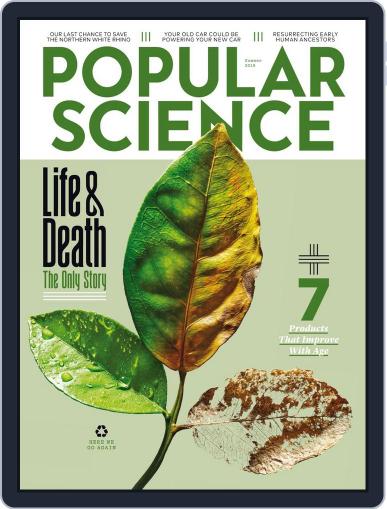 Popular Science April 19th, 2018 Digital Back Issue Cover