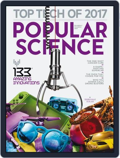 Popular Science November 1st, 2017 Digital Back Issue Cover