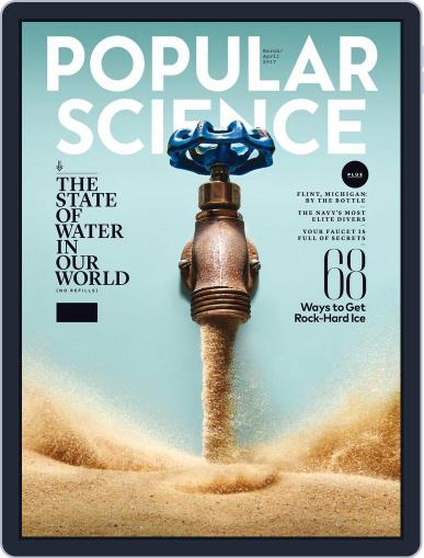 Popular Science March 1st, 2017 Digital Back Issue Cover
