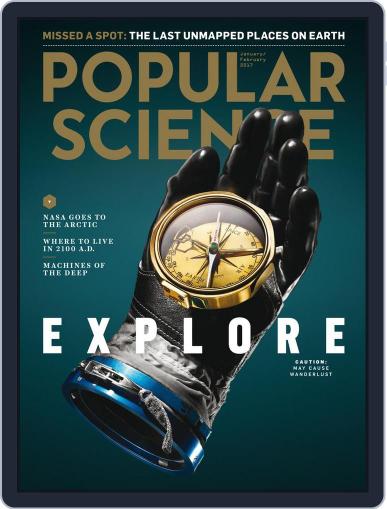 Popular Science January 1st, 2017 Digital Back Issue Cover