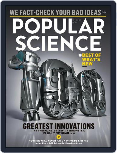 Popular Science November 1st, 2016 Digital Back Issue Cover
