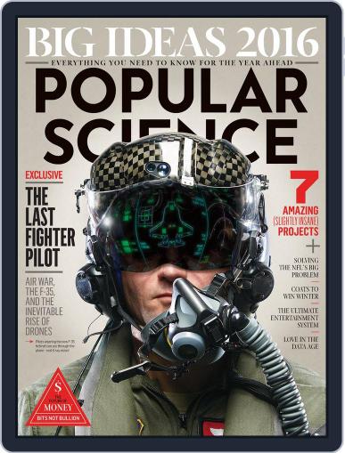 Popular Science January 1st, 2016 Digital Back Issue Cover