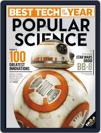 Popular Science December 1st, 2015 Digital Back Issue Cover