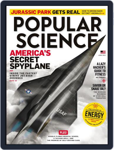 Popular Science June 1st, 2015 Digital Back Issue Cover