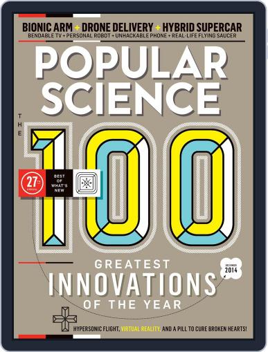 Popular Science November 10th, 2014 Digital Back Issue Cover
