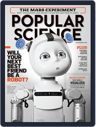 Popular Science October 10th, 2014 Digital Back Issue Cover