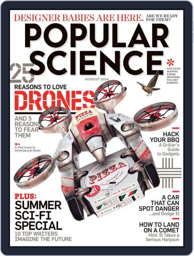 Popular Science July 11th, 2014 Digital Back Issue Cover