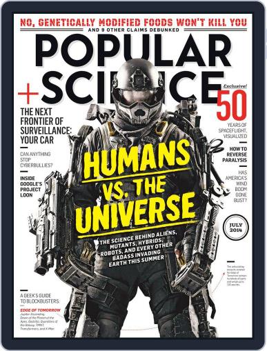 Popular Science June 13th, 2014 Digital Back Issue Cover