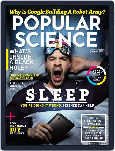 Popular Science February 19th, 2014 Digital Back Issue Cover