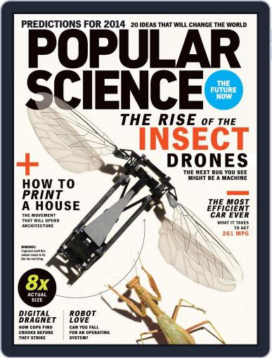 Popular Science December 13th, 2013 Digital Back Issue Cover