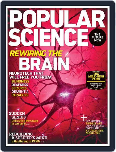 Popular Science February 8th, 2013 Digital Back Issue Cover