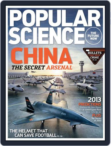 Popular Science December 14th, 2012 Digital Back Issue Cover