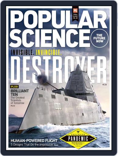 Popular Science September 11th, 2012 Digital Back Issue Cover