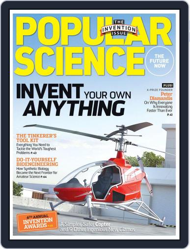 Popular Science May 18th, 2012 Digital Back Issue Cover