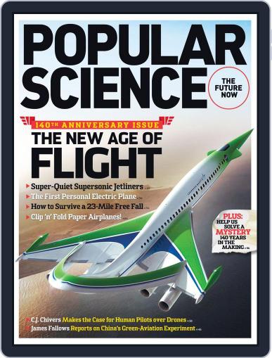 Popular Science April 13th, 2012 Digital Back Issue Cover