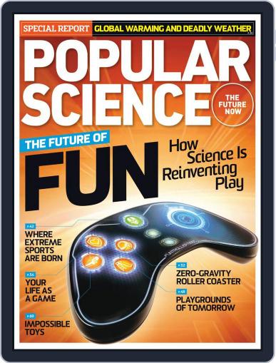 Popular Science January 13th, 2012 Digital Back Issue Cover