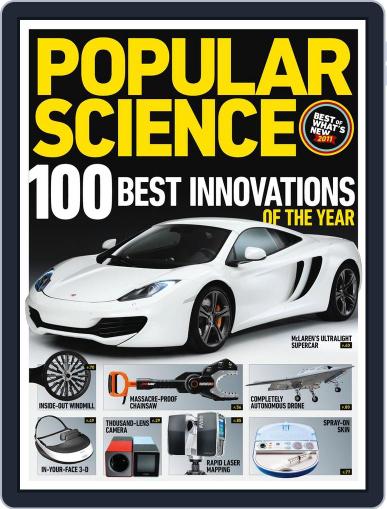 Popular Science November 11th, 2011 Digital Back Issue Cover