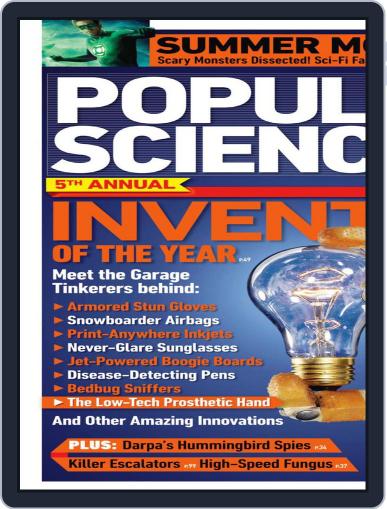 Popular Science May 16th, 2011 Digital Back Issue Cover