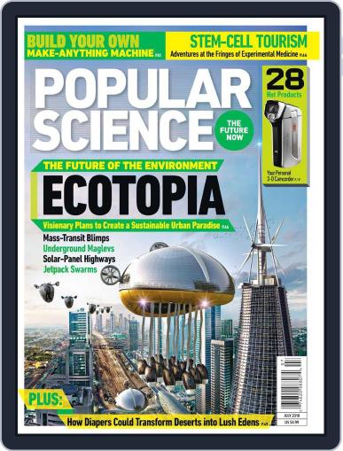 Popular Science June 7th, 2010 Digital Back Issue Cover