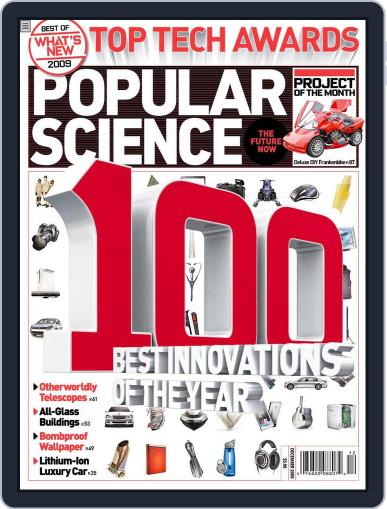 Popular Science November 2nd, 2009 Digital Back Issue Cover