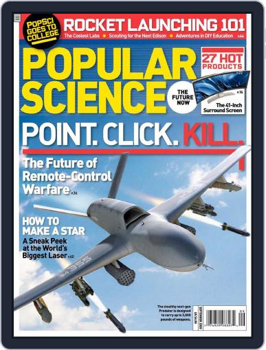 Popular Science August 3rd, 2009 Digital Back Issue Cover