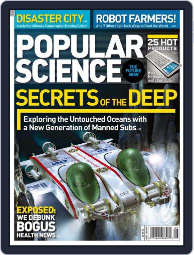 Popular Science July 6th, 2009 Digital Back Issue Cover