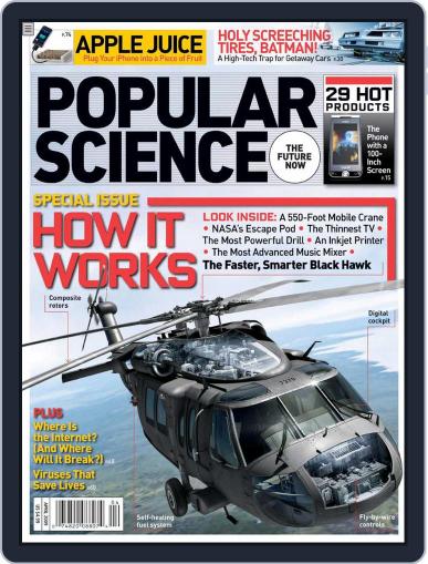 Popular Science March 9th, 2009 Digital Back Issue Cover