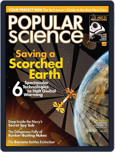 Popular Science July 13th, 2005 Digital Back Issue Cover