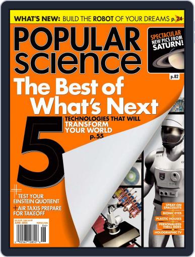 Popular Science May 17th, 2005 Digital Back Issue Cover