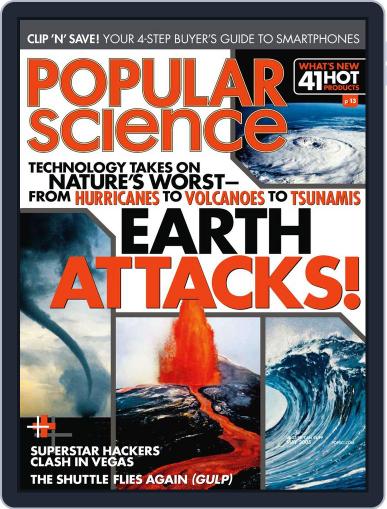 Popular Science April 13th, 2005 Digital Back Issue Cover
