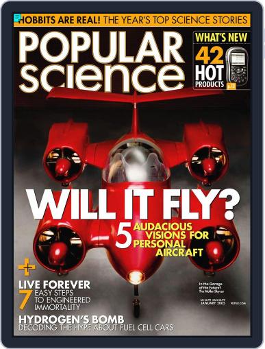 Popular Science December 15th, 2004 Digital Back Issue Cover