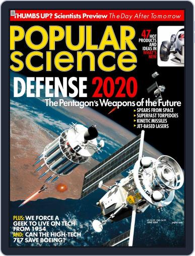 Popular Science May 11th, 2004 Digital Back Issue Cover