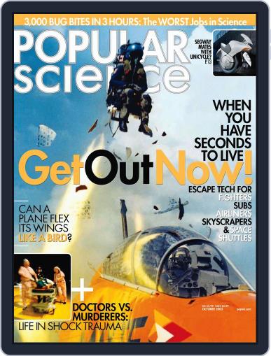 Popular Science September 16th, 2003 Digital Back Issue Cover