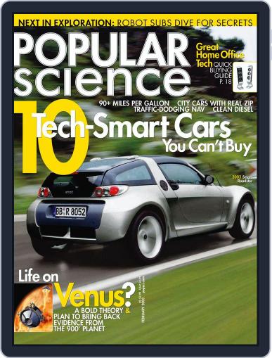 Popular Science February 20th, 2003 Digital Back Issue Cover
