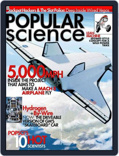 Popular Science November 5th, 2002 Digital Back Issue Cover